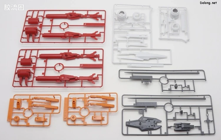 高达铁血的奥尔芬斯 HG 1/144 网络限定版 加拉尔霍恩 阿瑞安罗德舰队 完全套装 - 图片